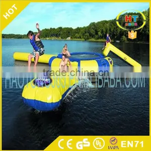 NEW Floating Water Park Toy Swimming Pool Inflatable Water Trampoline for Kid and Adult thumbnail-3