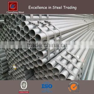 High Quality ASTM Standard Q235 Q215 Grade Gi Steel Pipe From Shanghai thumbnail-3