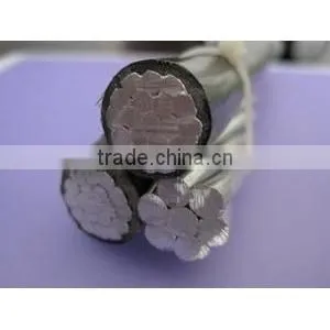 Aluminum Al Conductor Overhead XLPE Insulated Aerial Bundle ABC Cable thumbnail-1