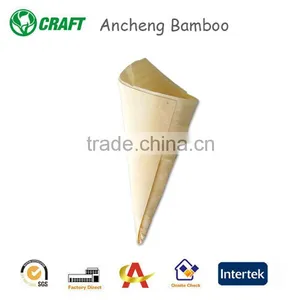 Disposable Sushi Pine Wooden Cone for Food thumbnail-2