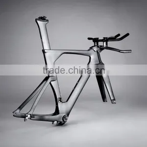 Chinese Triathlon Bikes, Carbon tt Bike Frame, TT Bike Frame, Pass SGS TEST thumbnail-1