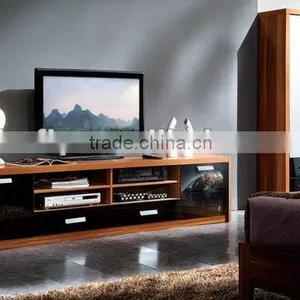 Modern Wooden tv Cabinet thumbnail-1