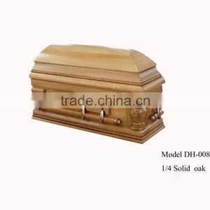 High Quality Solid Oak Wooden Urn Cremation for Ashes thumbnail-1