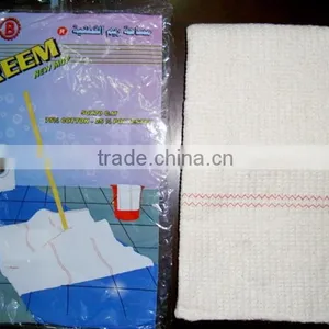 Stitch Bonded Nonwoven Pink Color 100%cotton Floor Cleaning Rags thumbnail-2