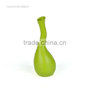 Gourd Shaped Green Ceramic Flower Vase YS141Z137 thumbnail-1