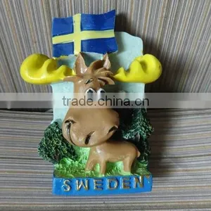OEM ODM Polyresin Personalized 3d Fridge Magnet thumbnail-1