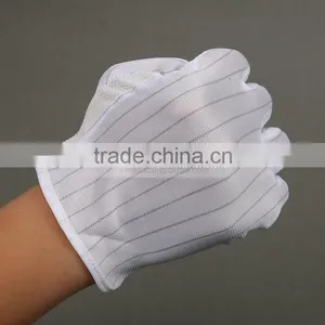 Electronic Work Anti Static Esd Glove With PVC Dot Coated thumbnail-4