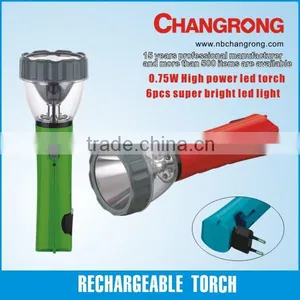 New Design Rechargeable VDE Round Plug Flashlight thumbnail-1