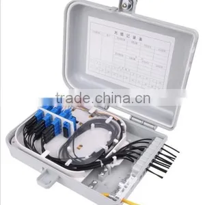 High Quality FTTH 1x8 Core Outdoor Fiber Optic Termination Box Outdoor thumbnail-6