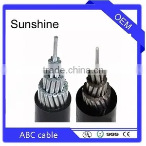 Aerial Bundle Cables LV/MV Triplex Drop NFC33-209 thumbnail-1