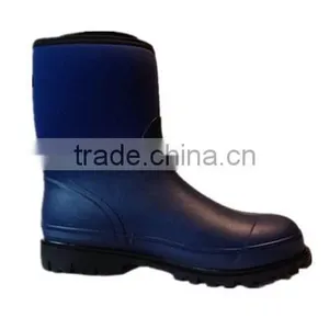 2015 Short Cut Neoprene Rubber Boots Follows for Men thumbnail-1