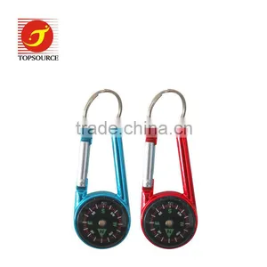 TA503 Multi Founctional Aluminum Carabiner With Key Ring&caompass thumbnail-1