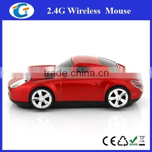 2.4ghz Sport Car Shaped Wireless Optical Mouse thumbnail-6