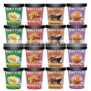 340ml Paper Ice Cream Containers/Cups With Lid and Spoon Inside thumbnail-6