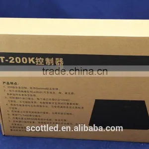 2016 New T-200K RGB LED Pixel Controller Online Control With SD Card, 8ports*512pixels, 4096pixels; Support thumbnail-4