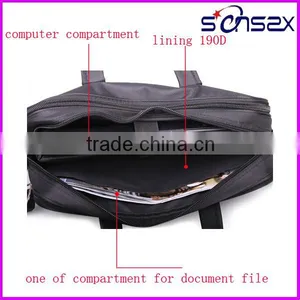 Simple Brown Computer Satchel Bag for Men Acrylic Briefcase thumbnail-3