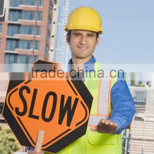 High-quality Hand Stop Held Signs for Traffic Control thumbnail-2