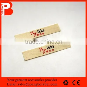 Cotton-canvas Type and Canvas Material Printed Label thumbnail-1