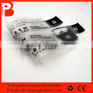 Wholesale Printing Label for T-shirt TPU Silicone Printing Label thumbnail-2