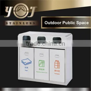 Outdoor Recycl Industrial Waste Containers For Garden Waste Can thumbnail-1