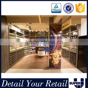 Customized New Look Design Decoration for Wine Shop DG Shop Fitting Furniture Design thumbnail-1