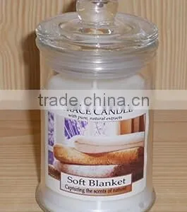 Candle in Glass Jar, Scent or Unscented, Color Candle for House Using thumbnail-1