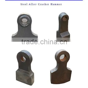 Different Modles High Manganese Steel Crusher Hammer Head thumbnail-1