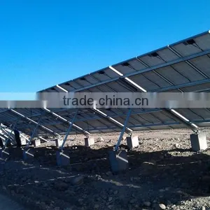 Galvanized Ground PV Solar Mounting System With Solar Bracket thumbnail-3