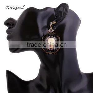 Wholesale Jewelry New Designs Ladies/Women's Ethnic Bohemian Resin Earrings Dangle Earrings thumbnail-2