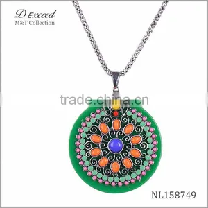 Fashion Bohemian Jewelry Wholesale Beautiful Flower Necklace thumbnail-1