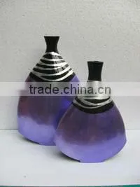 Set of Two Lacquer Vases thumbnail-1