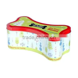 Custom Metal Candy Tin Box Wholesale Bone Shape Tin Box thumbnail-4