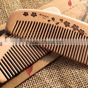 Personalized Hair Comb Wholesale, Custom Curve Handle Hot Pocket Comb thumbnail-5