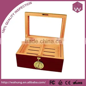 Small Best Quality Cigar Humidors for Sale With Window thumbnail-1