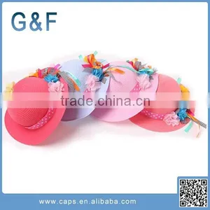 China Promotional Straw Hats For Little Girl thumbnail-1