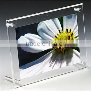Acrylic 8x10 Double Sided Glass Photo Frame thumbnail-1