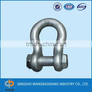 US Type Steel Drop Forged Galvanized Screw Pin Anchor Shackle thumbnail-2