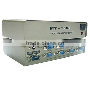 8 Port VGA Splitter 150MHZ thumbnail-1
