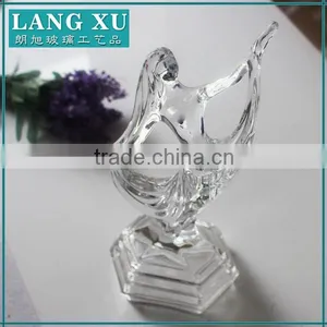 Crystal Dancing Decorating Clear Glass Ornaments thumbnail-4