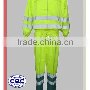 Professional hi Vis Fluorescent Separated Coveralls Workwear thumbnail-1