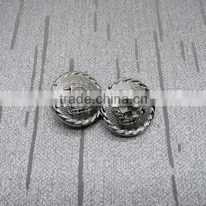 Silver Shields Alloy Sewing Button Metal Buttons thumbnail-2