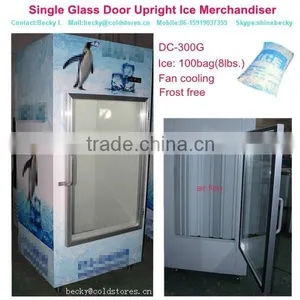 Single Glass Door Upright Ice Merchandiser thumbnail-1