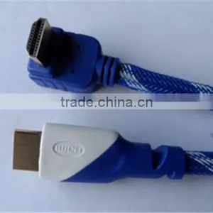 Multimedia Application and Braid Shielding HDMIcable 90 Degree thumbnail-1