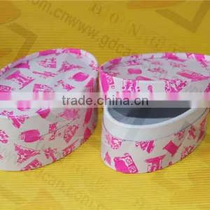 Customized Oval Shaped Printing Gift Box thumbnail-1
