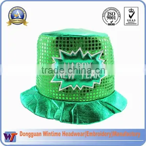Happy New Year Festival LED Light UP Party Hats thumbnail-1