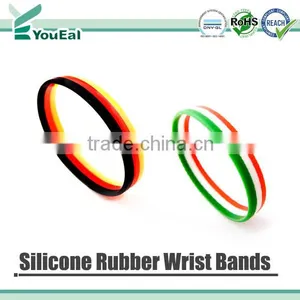 Engraved Silicone Rubber Wrist Bands thumbnail-4