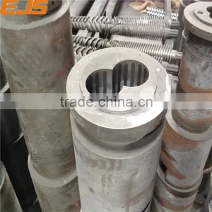 Bimetallic Single and Twin Conical Parallel 38CrMoAla Screw and Barrel thumbnail-1