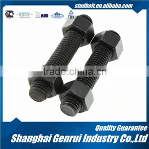 High Quality Black Color 1/4 -4 Inch Astm A193stud Bolt b7 thumbnail-5