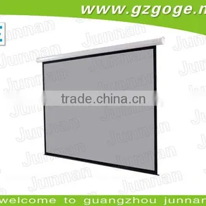 New Design Remote Control Automatic Projection Screens thumbnail-1