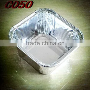 Disposable Aluminum Takeaway Food Container C050 thumbnail-1